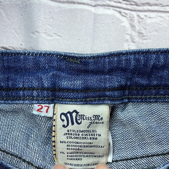 RED by Miss Me Jeans Size 27 - Picture 9 of 14